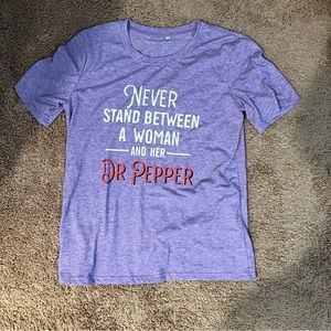Purple graphic tshirt